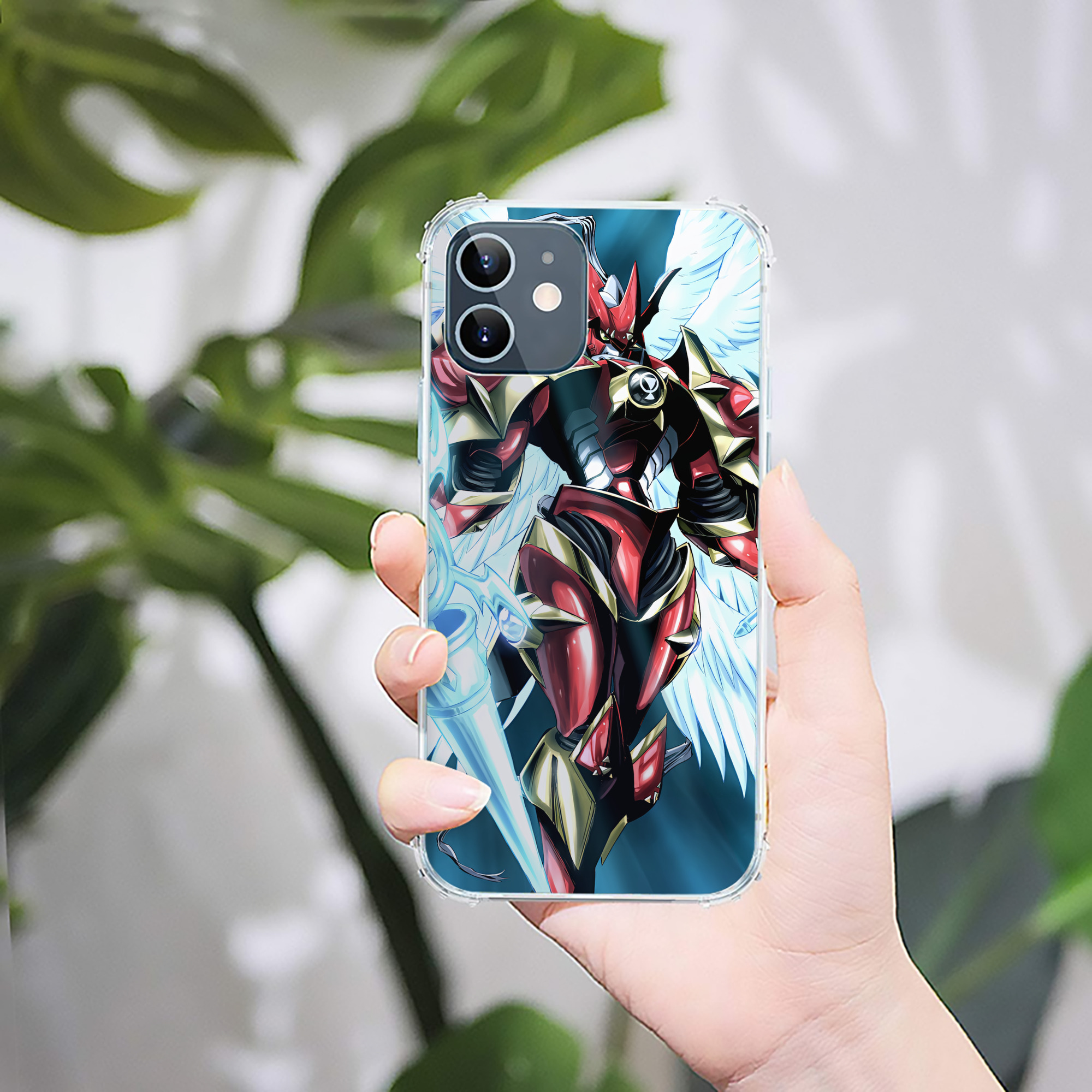（画像用） Digimon デジタルモンスター/デジモン 【iPhone 12シリーズ対応】透明スマホケース（クリアソフトケース）